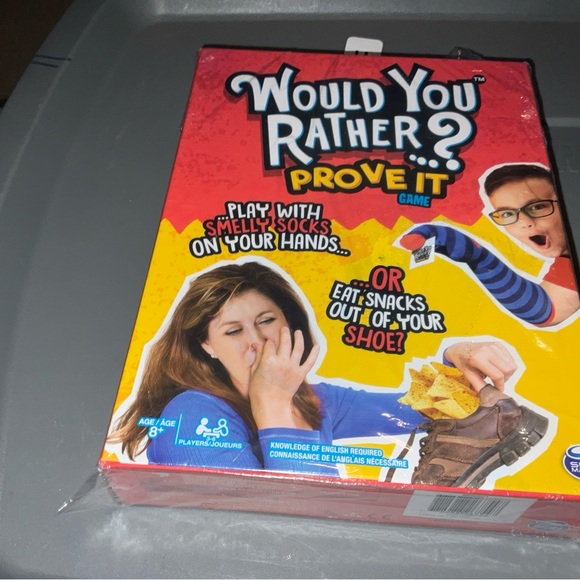 Would You Rather? Prove It Game By Spin Master Ages 8+ New Sealed 3-6 Players - Picture 3 of 16